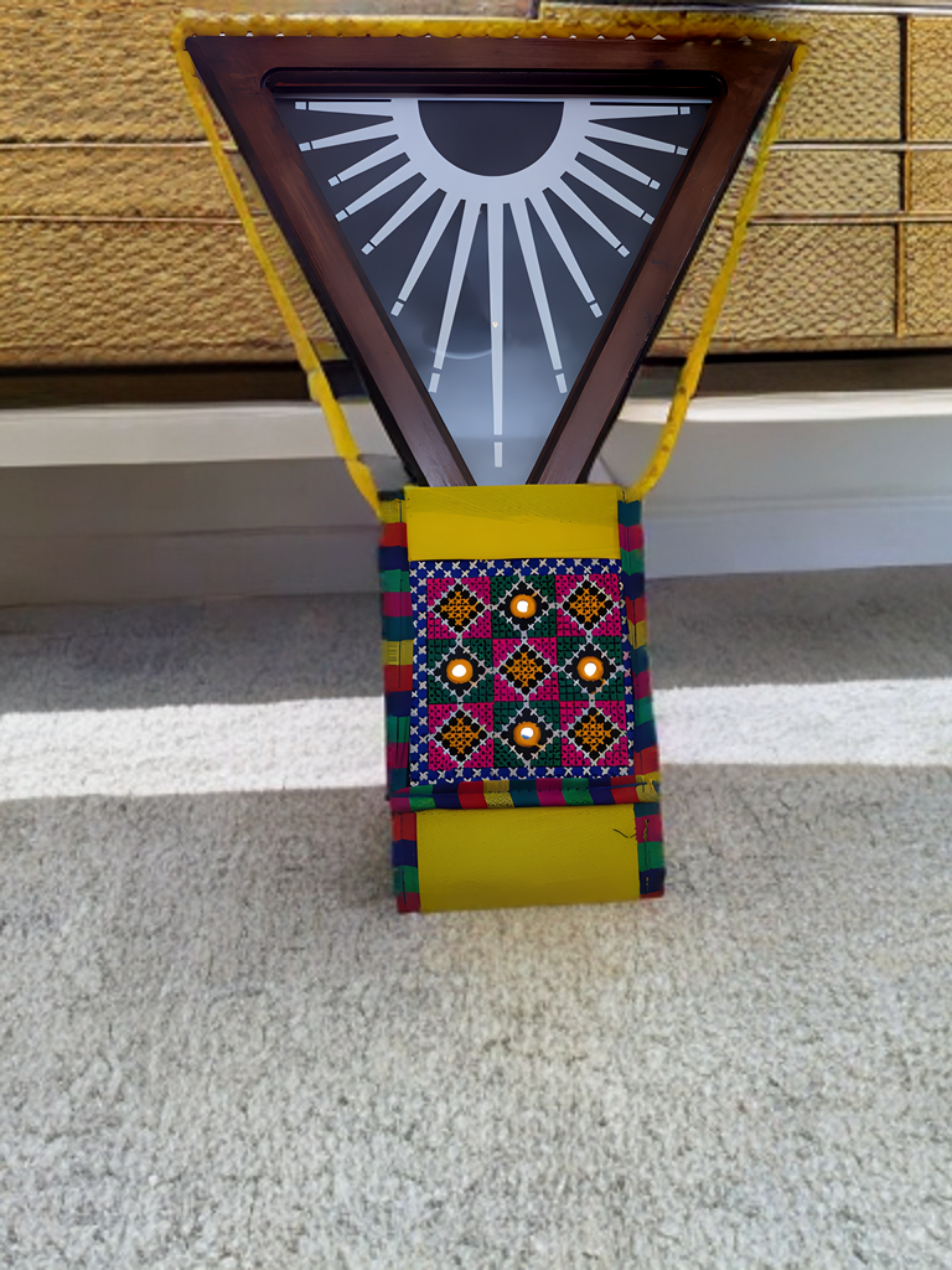 Handcrafted Kutchi Embroidered Sling Bag – Bhuj Artistry
