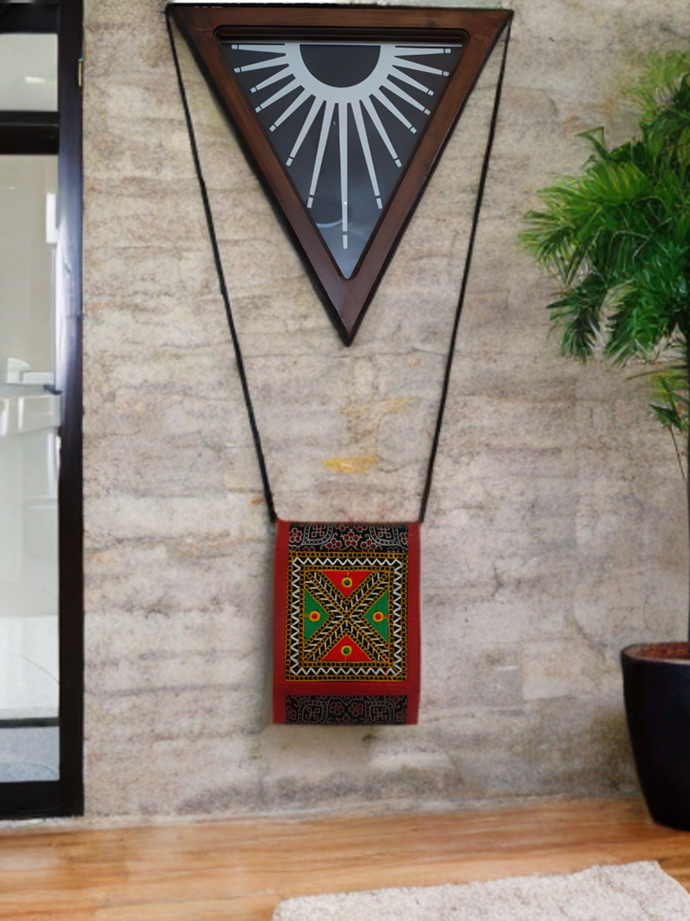 Handcrafted Kutchi Embroidered Sling Bag – Bhuj Artistry