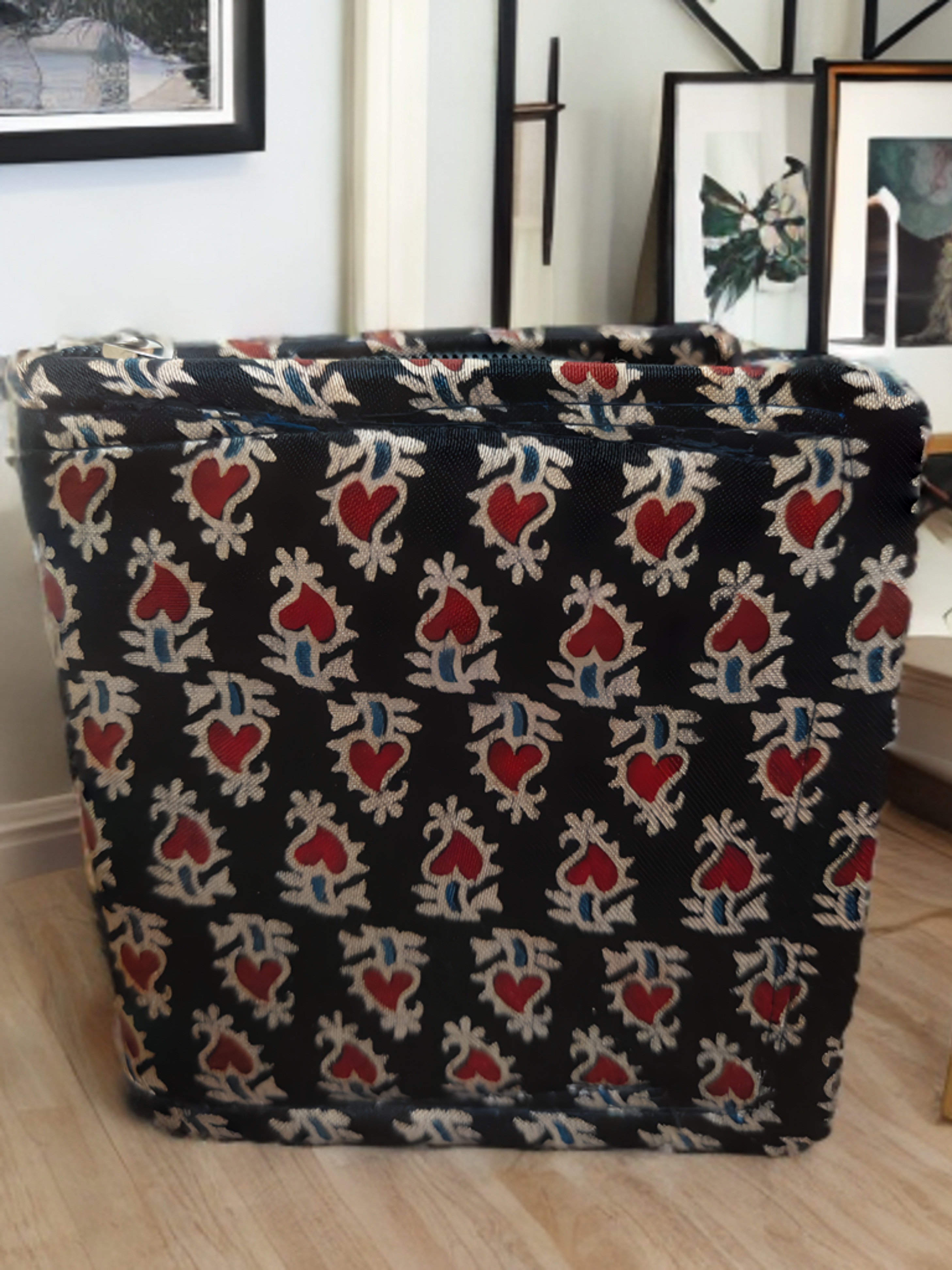 Handcrafted Kutchi Ajrakh printed Wallet – Compact Elegance