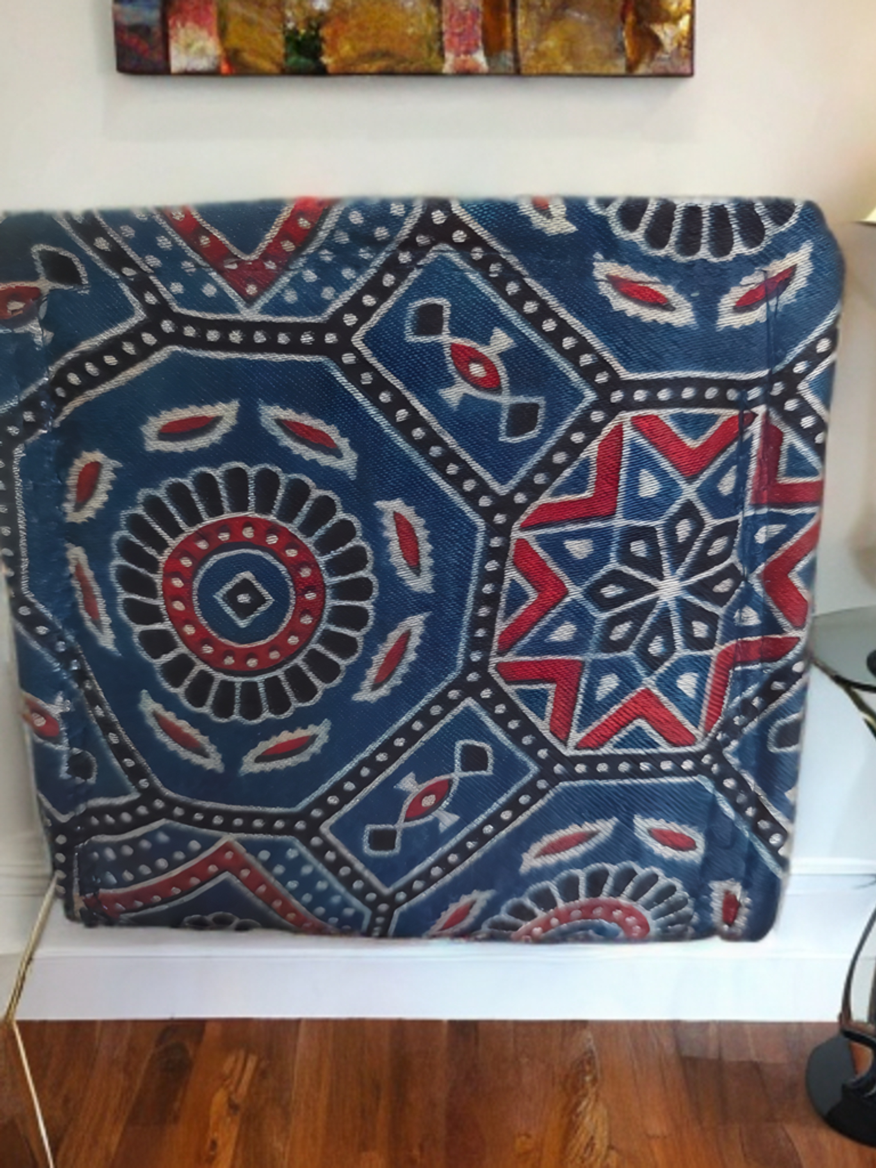 Handcrafted Kutchi Ajrakh printed Wallet – Compact Elegance