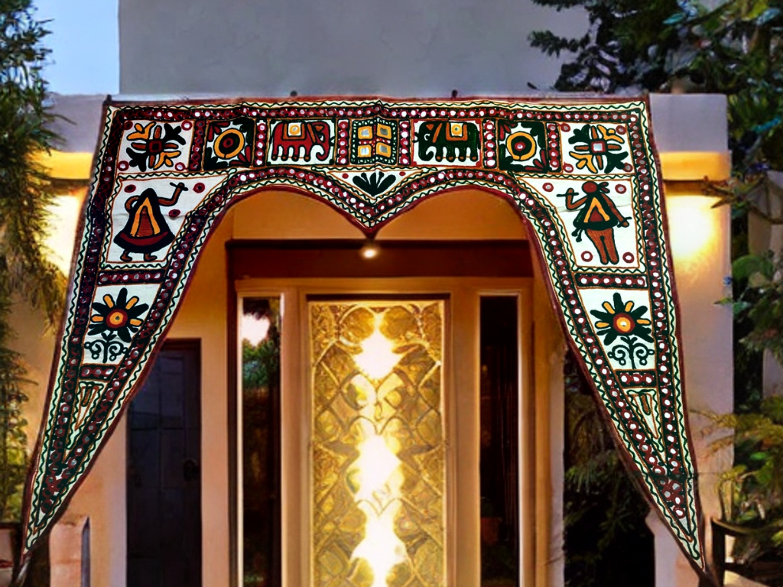 Handcrafted Embroidered Toran – By Women Artisans of Bhuj