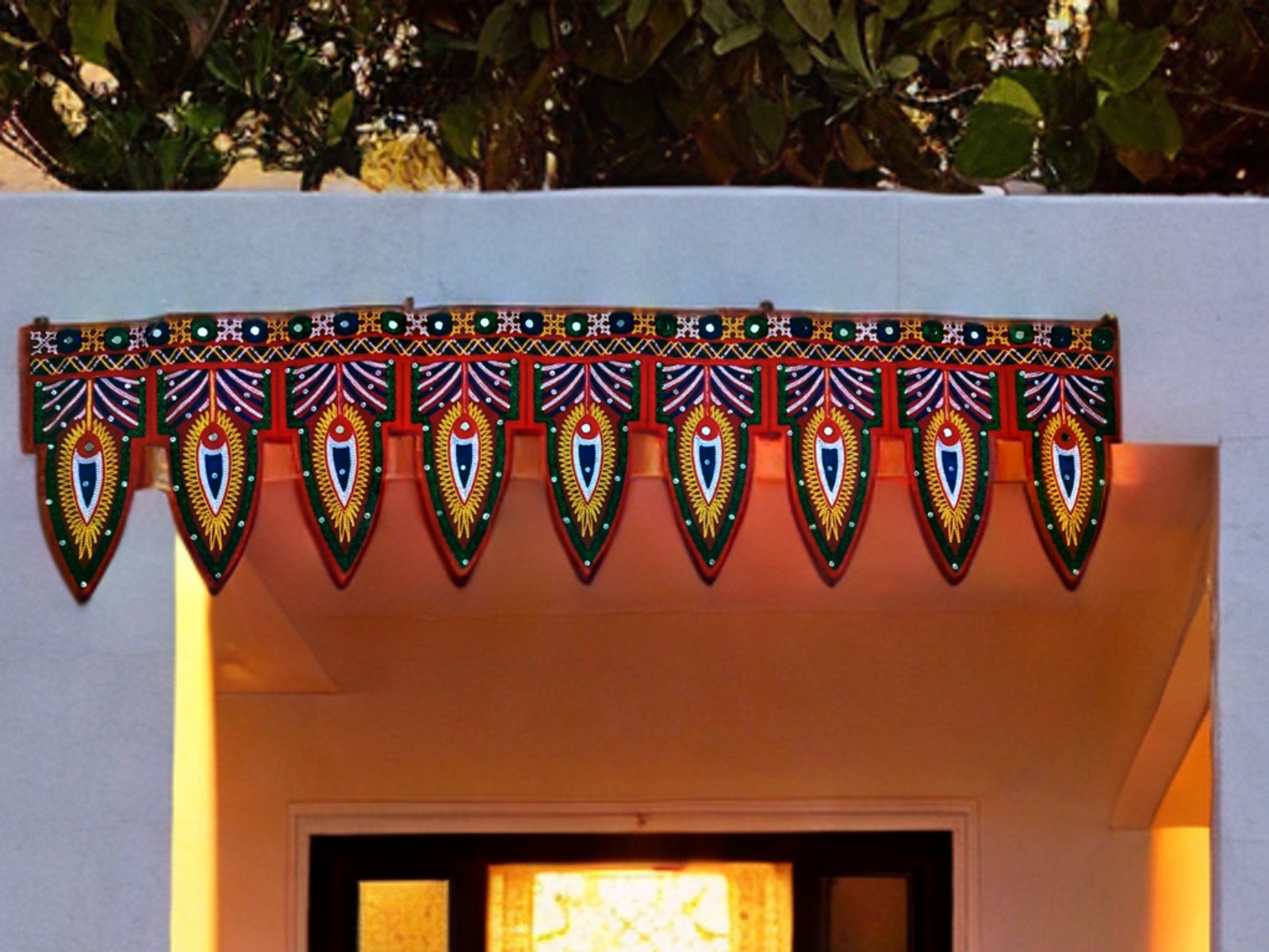 Handcrafted Embroidered Toran – By Women Artisans of Bhuj