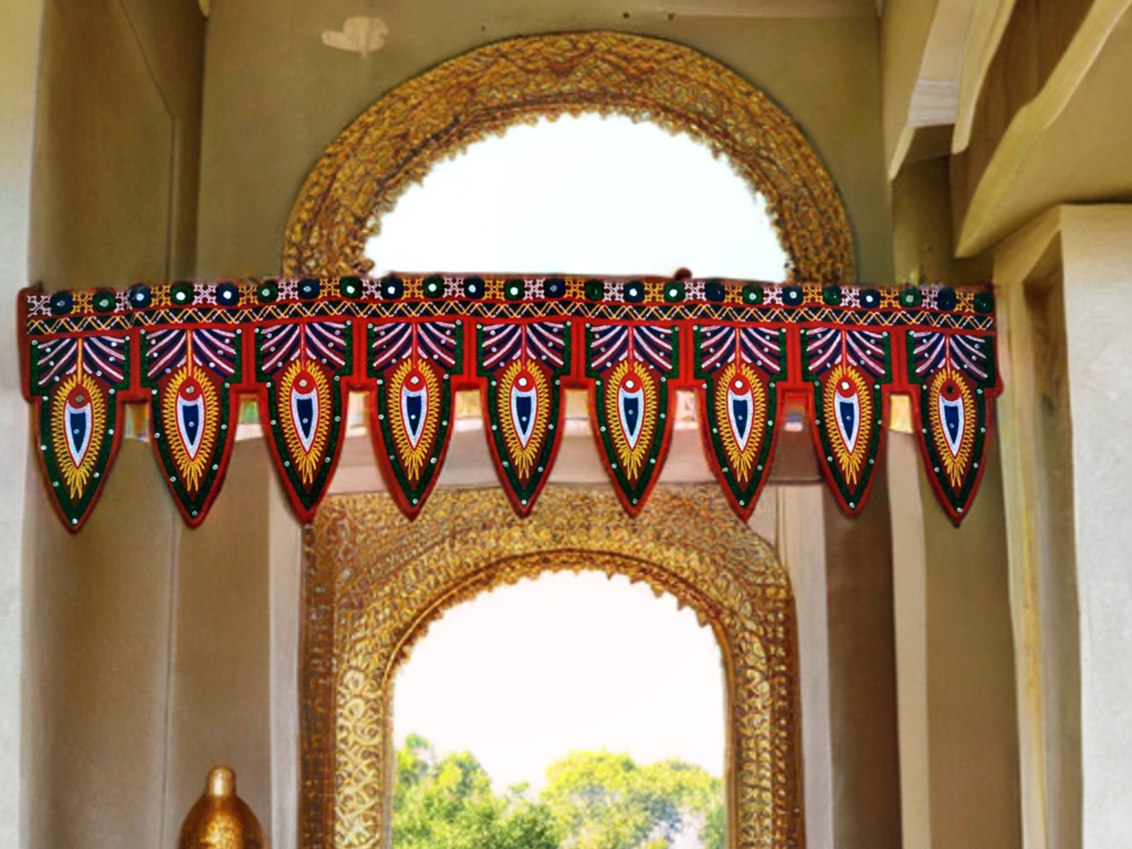 Handcrafted Embroidered Toran – By Women Artisans of Bhuj