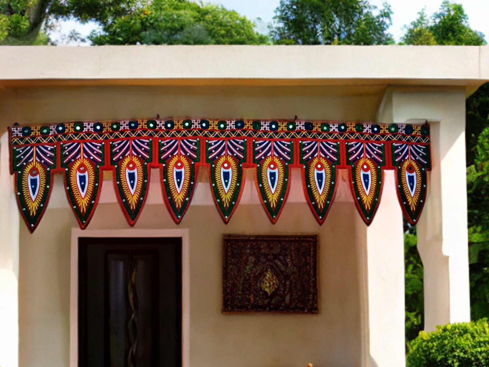 Handcrafted Embroidered Toran – By Women Artisans of Bhuj