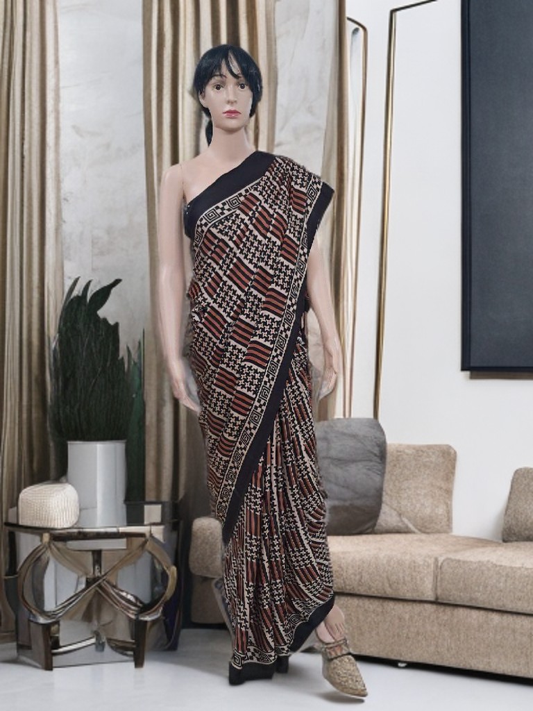 AJKRAH MODAL SILK SAREE