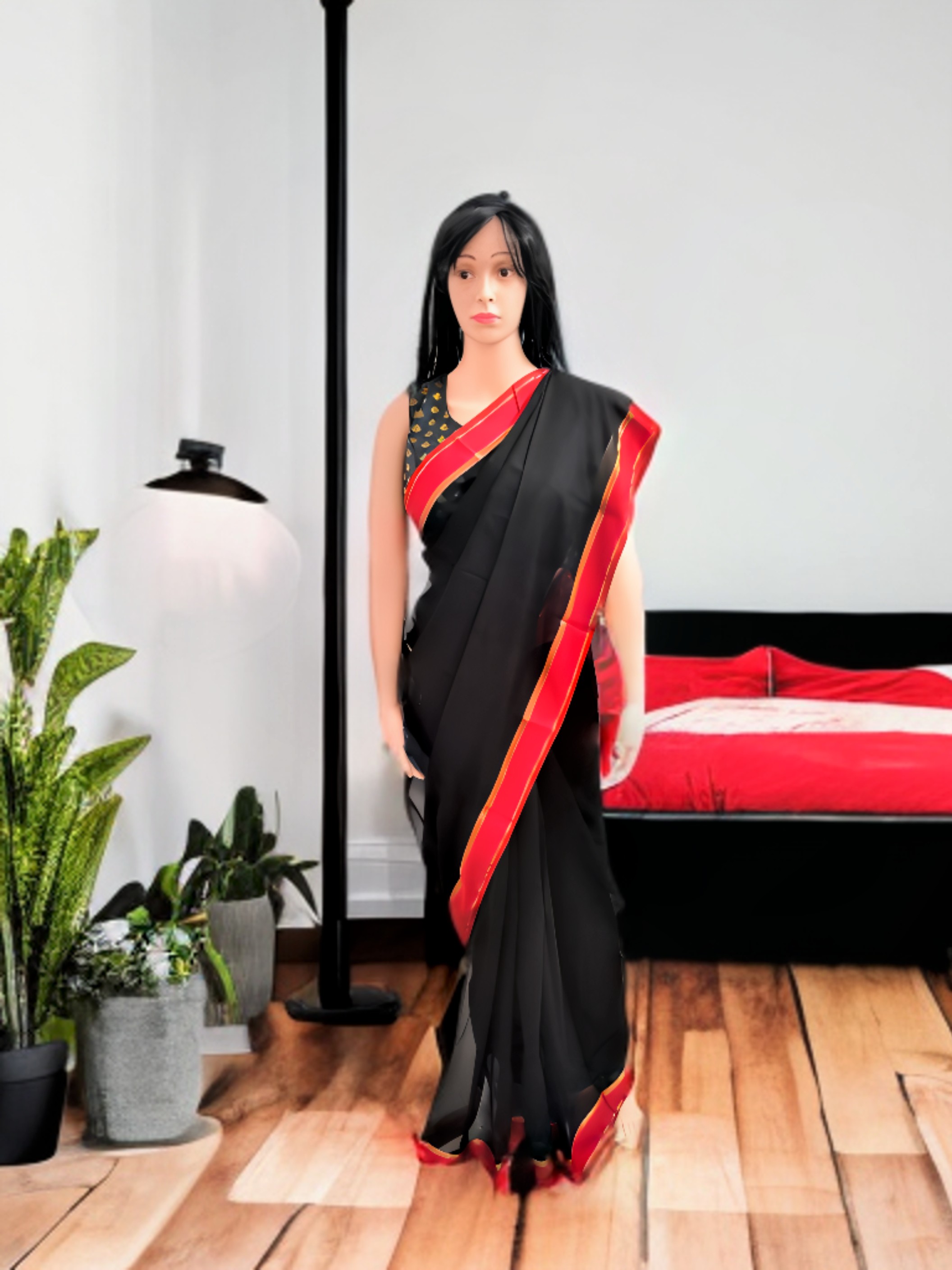 MAHESHWARI COTTON SILK SAREE