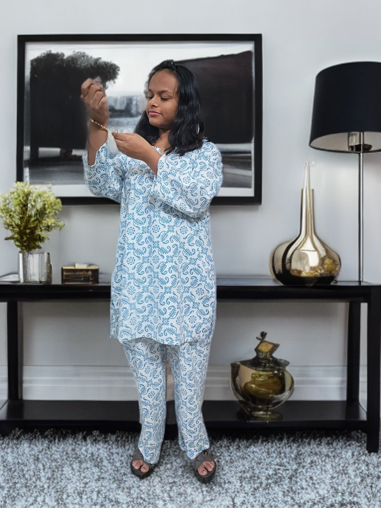 CO-ORD SET WHITE