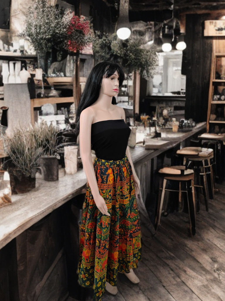 Tribal Tales Jaipuri Cotton Skirt 