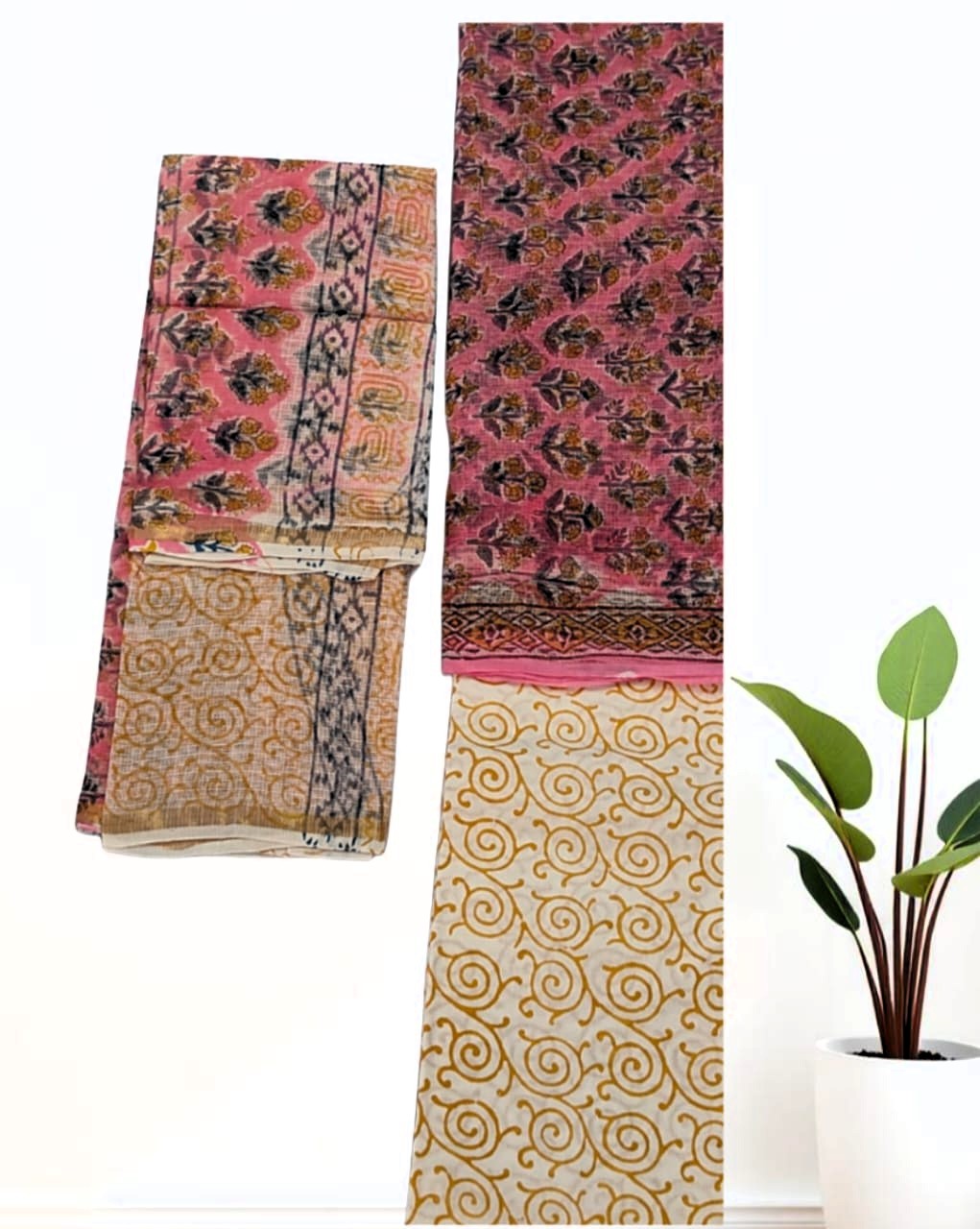 Gulaabo Kota Doria Cotton Suit Set – As Light as Breeze, As Bold as Blooms