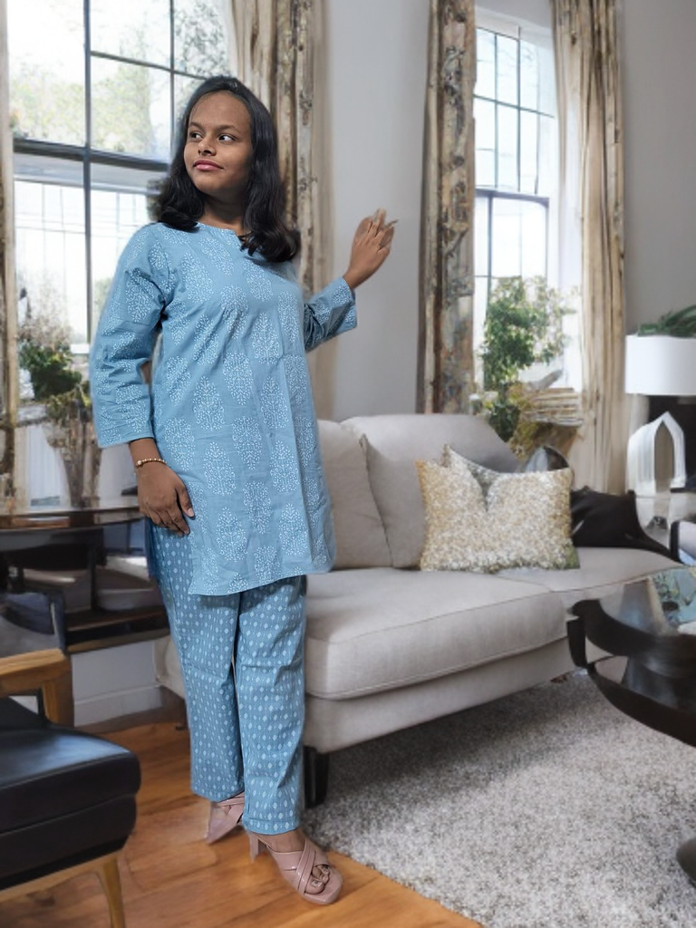 CO-ORD SET BLUE